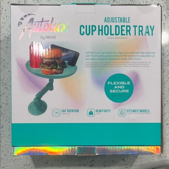 Autolux Adjustable Cup Holder Tray - Picture 3 of 3